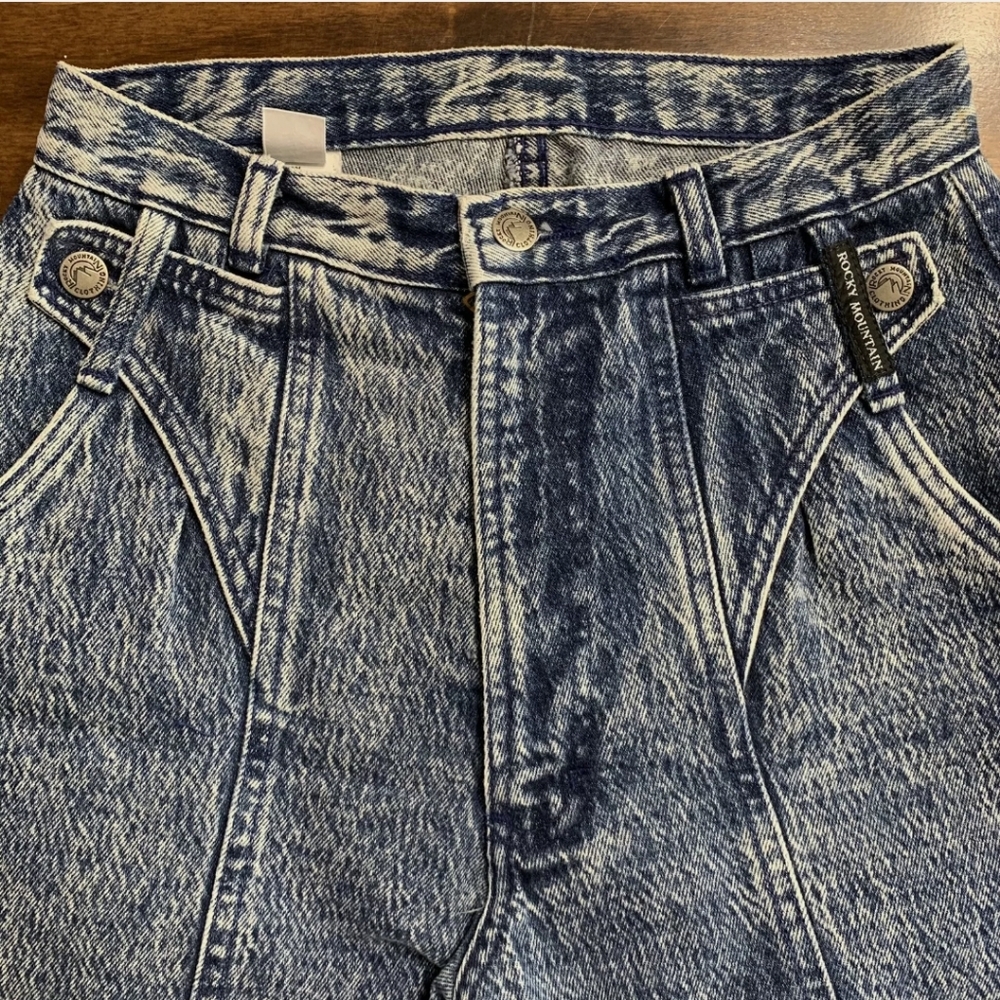 Vintage Acid Wash Rocky Mountain Jeans Rockies